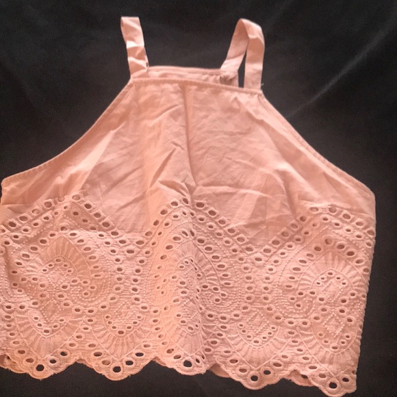 Abercrombie and Fitch pale pink summer top - Picture 1 of 4